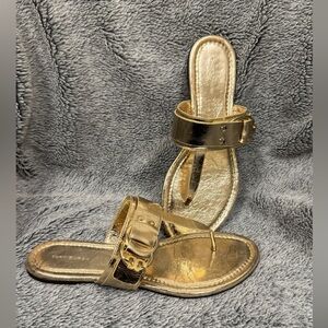Tory Burch Gold Women's Sandals